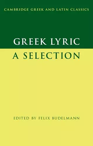 Greek Lyric cover