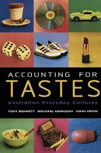 Accounting for Tastes cover