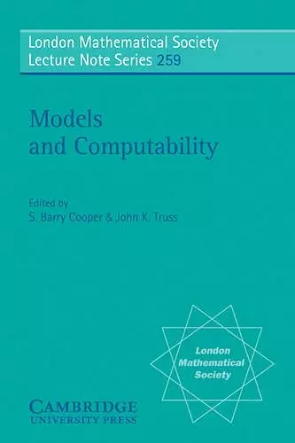 Models and Computability cover