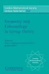 Geometry and Cohomology in Group Theory cover