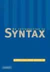 An Introduction to Syntax cover