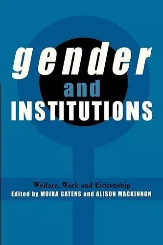 Gender and Institutions cover