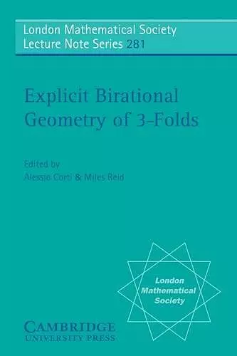 Explicit Birational Geometry of 3-folds cover