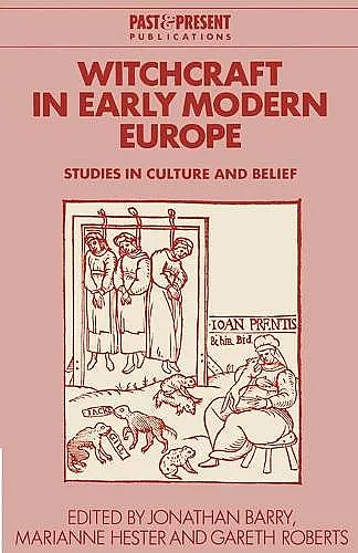 Witchcraft in Early Modern Europe cover