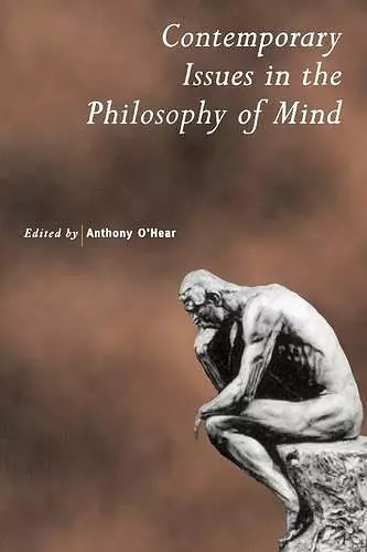 Contemporary Issues in the Philosophy of Mind cover