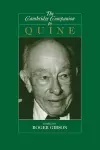 The Cambridge Companion to Quine cover