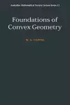 Foundations of Convex Geometry cover