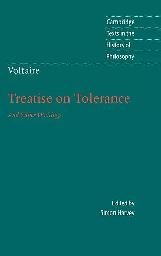 Voltaire: Treatise on Tolerance cover