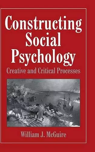 Constructing Social Psychology cover