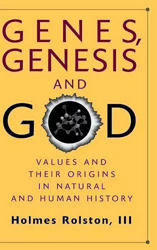 Genes, Genesis, and God cover