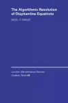 The Algorithmic Resolution of Diophantine Equations cover