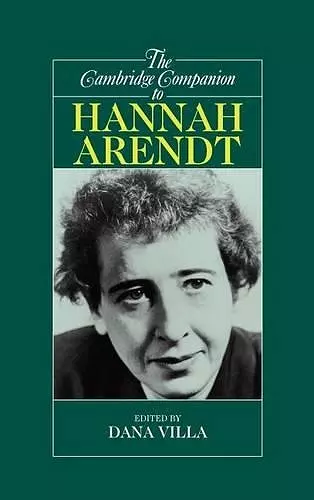 The Cambridge Companion to Hannah Arendt cover
