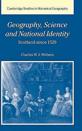 Geography, Science and National Identity cover
