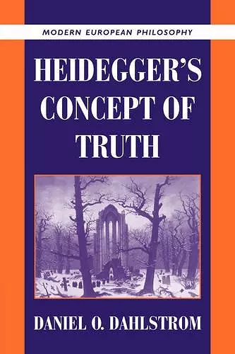 Heidegger's Concept of Truth cover