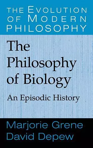 The Philosophy of Biology cover