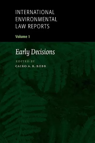 International Environmental Law Reports cover