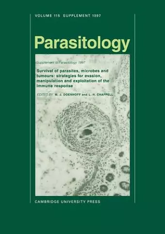 Survival of Parasites, Microbes and Tumours cover