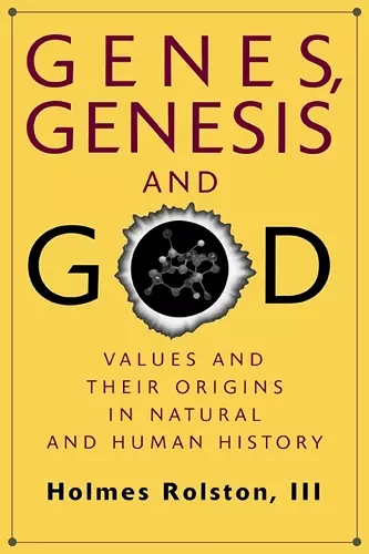 Genes, Genesis, and God cover