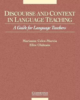 Discourse and Context in Language Teaching cover