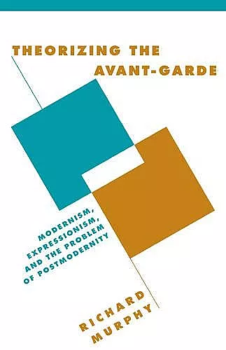 Theorizing the Avant-Garde cover