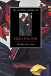 The Cambridge Companion to Ezra Pound cover