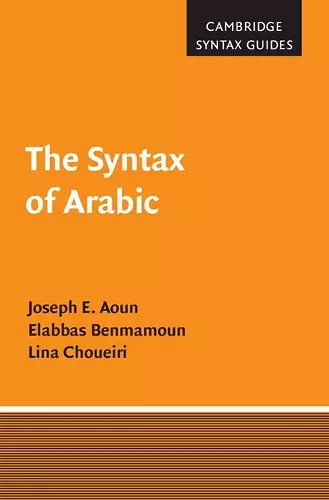 The Syntax of Arabic cover