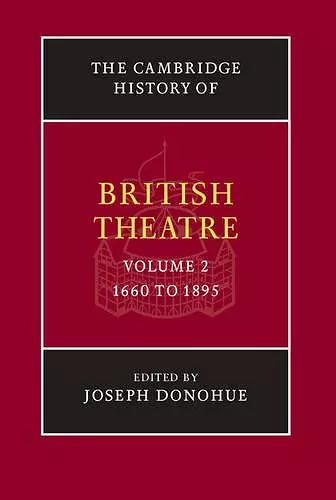 The Cambridge History of British Theatre cover