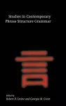 Studies in Contemporary Phrase Structure Grammar cover