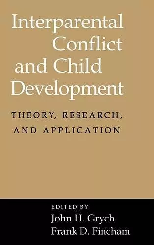 Interparental Conflict and Child Development cover