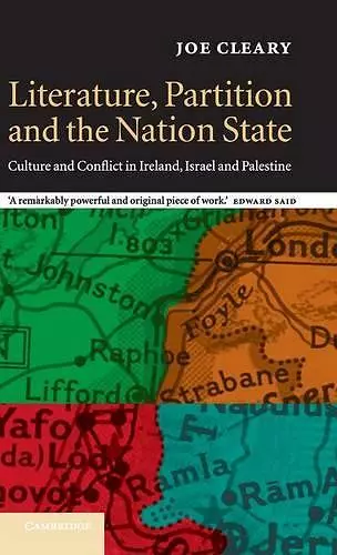 Literature, Partition and the Nation-State cover