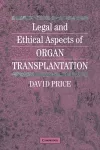 Legal and Ethical Aspects of Organ Transplantation cover