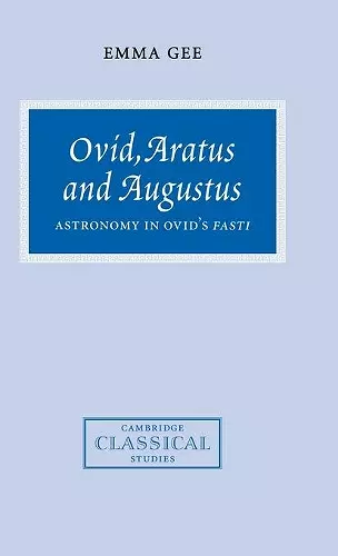 Ovid, Aratus and Augustus cover