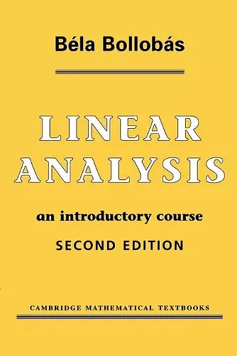 Linear Analysis cover