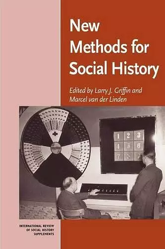 New Methods for Social History cover