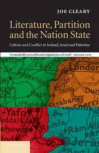 Literature, Partition and the Nation-State cover