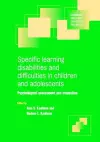 Specific Learning Disabilities and Difficulties in Children and Adolescents cover