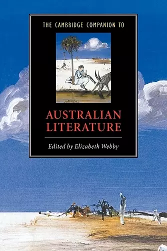 The Cambridge Companion to Australian Literature cover