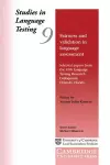 Fairness and Validation in Language Assessment cover