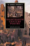 The Cambridge Companion to Eighteenth-Century Poetry cover