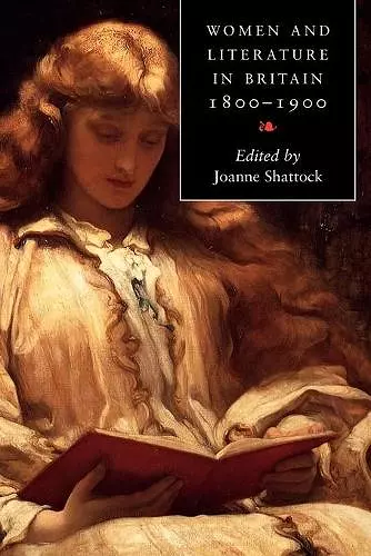 Women and Literature in Britain 1800–1900 cover