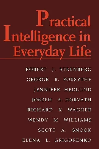 Practical Intelligence in Everyday Life cover