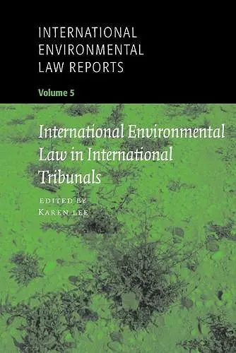 International Environmental Law Reports cover