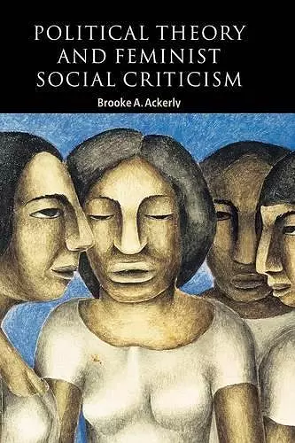 Political Theory and Feminist Social Criticism cover