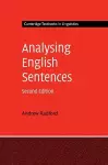 Analysing English Sentences cover