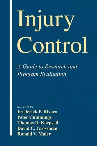 Injury Control cover