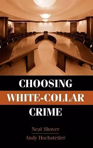 Choosing White-Collar Crime cover