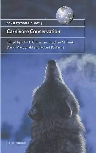 Carnivore Conservation cover