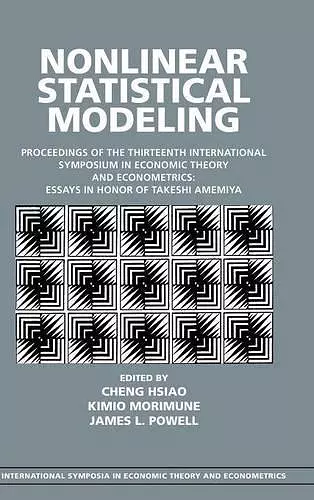 Nonlinear Statistical Modeling cover