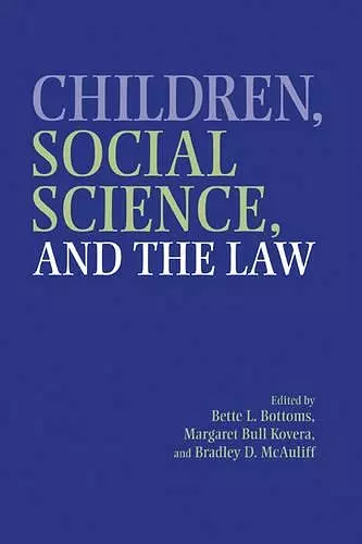 Children, Social Science, and the Law cover