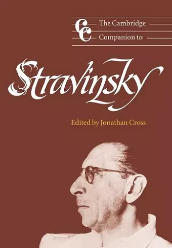 The Cambridge Companion to Stravinsky cover